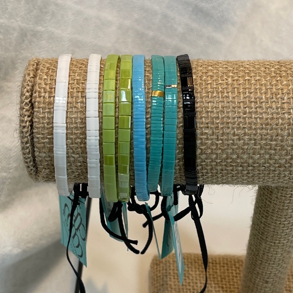 Handbeaded “Northern Lights” Bracelets - Picture 4 of 4
